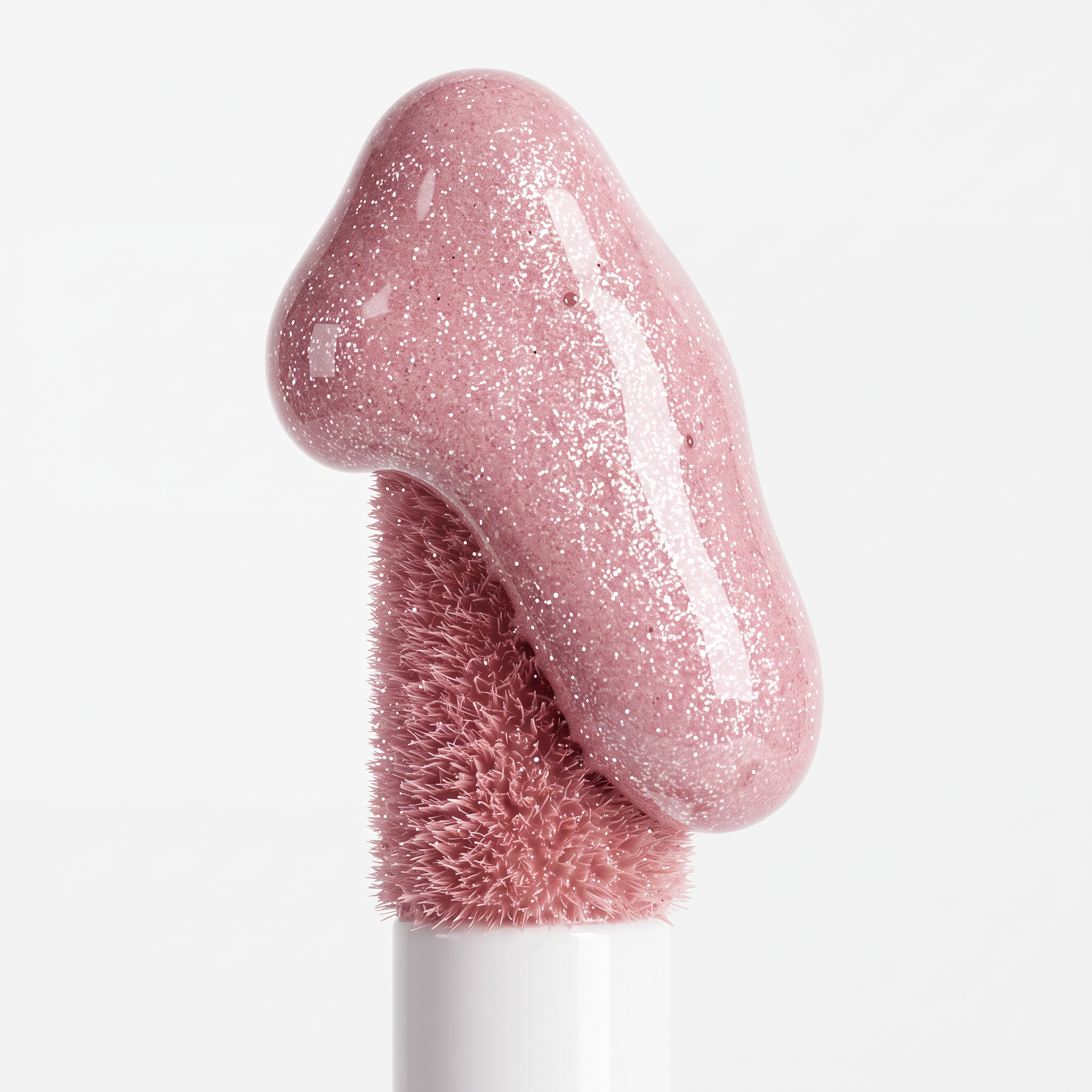 Lip oil gloss PINKY NUDE - format voyage